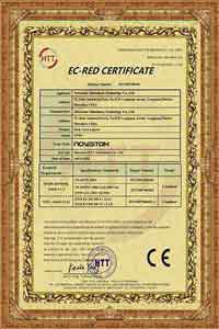 EMC certificate for NVS7-wifi body worn police cameras