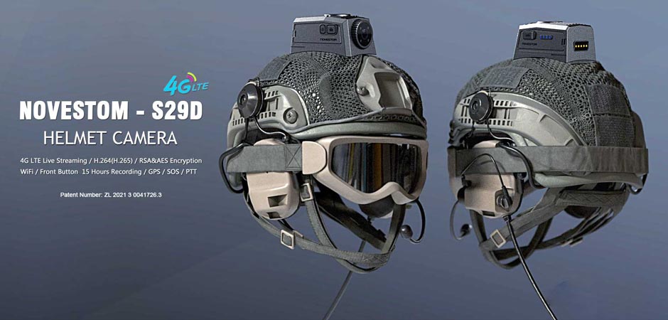 Military Tactical helmet cameras S29D