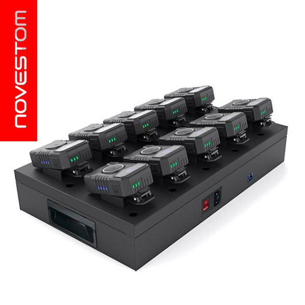 NVS10-A 10Ports desktop docking station for all police body worn cameras Featured Image