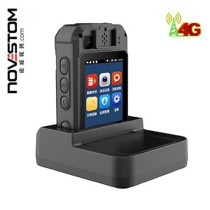NVS4-E Android 4G body worn camera with 4G WIFI GPS SOS H.265 BT NFC optional