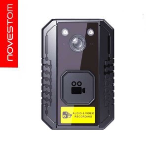 NVS4-Q autônomo sem tela Câmeras usadas no corpo com Bluetooth GPS AES Protect WIFI AP e STA SOS rastreamento Intercomunicador PTT Opcional