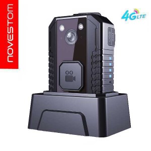 NVS4-Q 4G WiFi Прямая трансляция Камеры без экрана для ношения на теле с Bluetooth GPS AES Protect SOS отслеживание PTT интерком Опционально