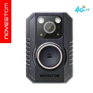 NVS4-D 4G LTE Real-time Streaming No Screen body worn cameras with 4G WIFI Bluetooth GPS AES256 SOS tracking PTT intercom