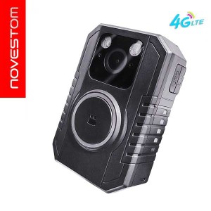 NVS4-D 4G LTE Real-time Streaming No Screen body worn cameras with 4G WIFI Bluetooth GPS AES256 SOS tracking PTT intercom