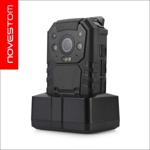 NVS5 كاميرا فيديو يرتديها جسم الشرطة مع GPS 32 جيجا بايت 64 جيجا بايت اختياري